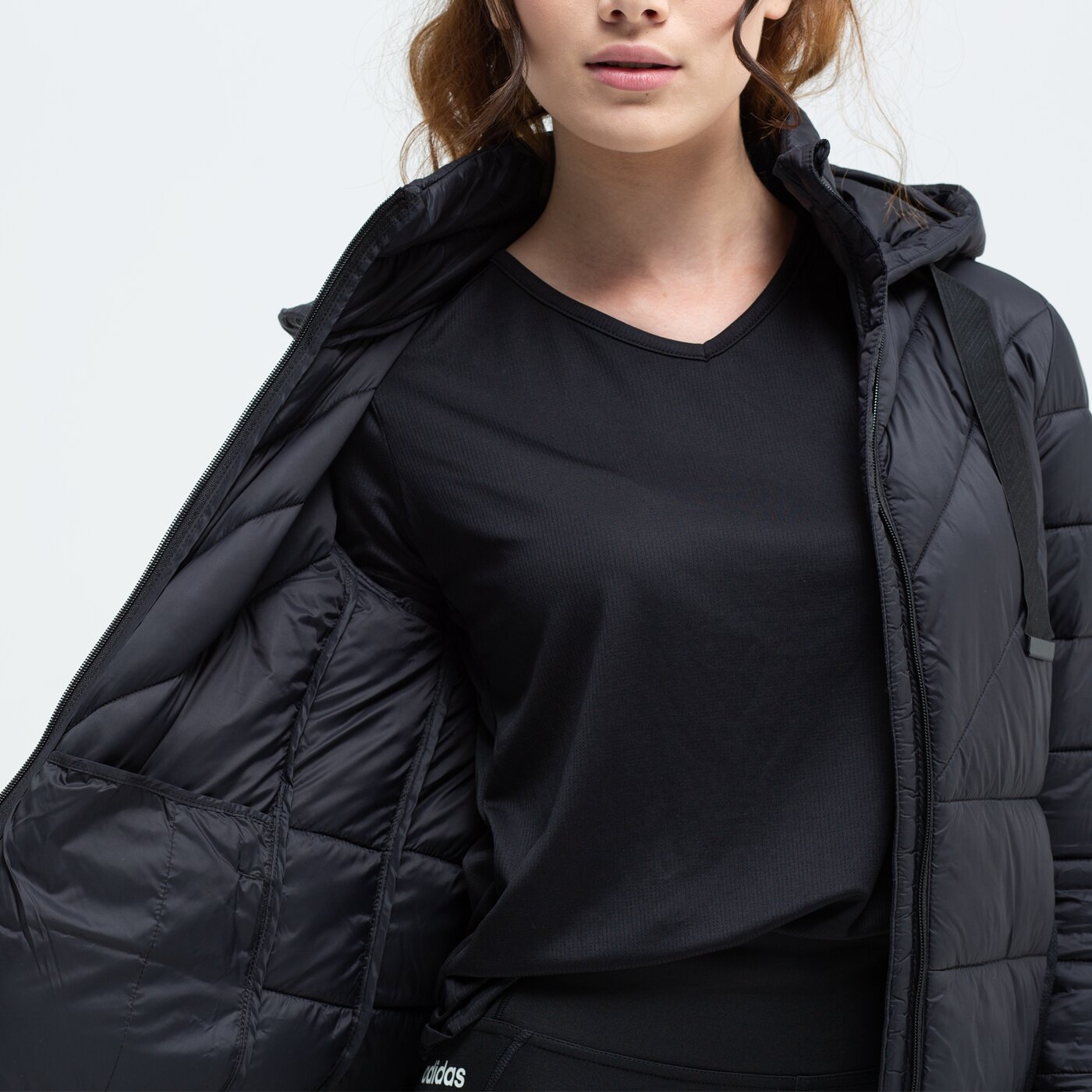 Kurtka zimowa damska UMBRO KURTKA TOBITO ul39kud01001 kolor czarny