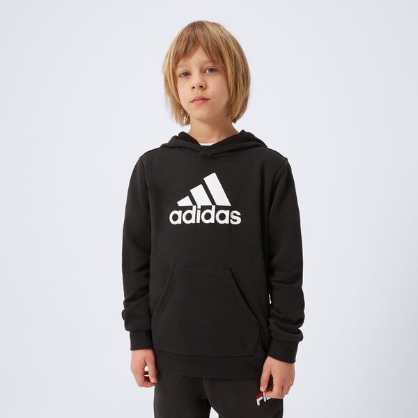 Bluza dziecięca ADIDAS BLUZA Z KAPTUREM U BL HOODIE hr6380 kolor czarny