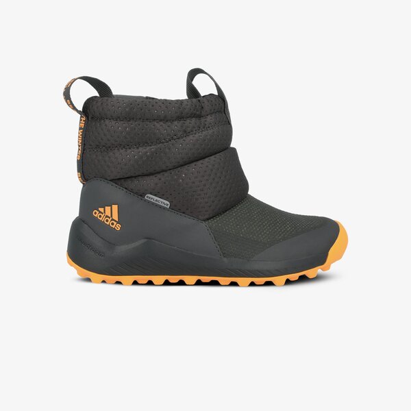Buty trekkingowe dla dzieci ADIDAS RAPIDASNOW C g27178 kolor szary