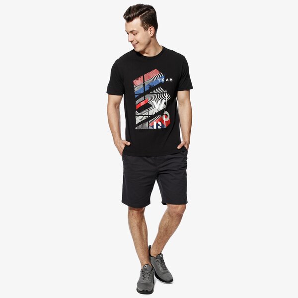 Koszulka męska LOTTO T-SHIRT SS SPEEDWAY lo18tsm09001 kolor czarny