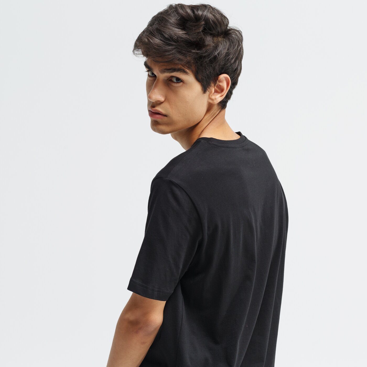 Koszulka męska PUMA T-SHIRT SS PUMA GRAPHIC 58018901 kolor czarny