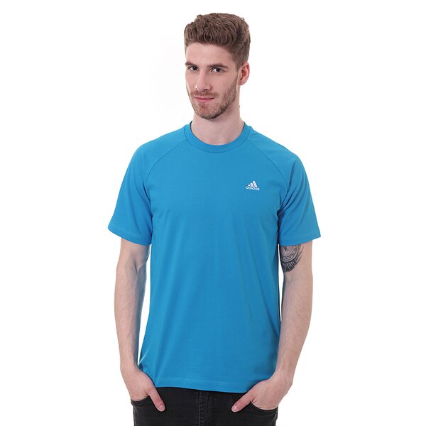 Koszulka męska ADIDAS T-SHIRT AESS CREW TEE d89820 kolor niebieski