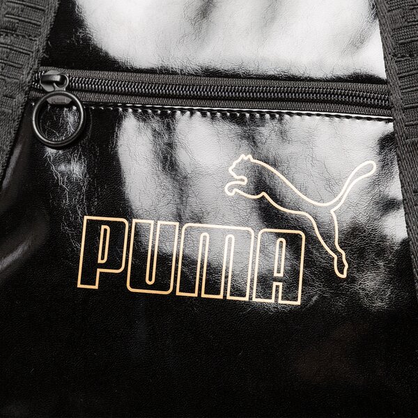Torba sportowa damska PUMA TORBA CORE UP LARGE SHOPPER 78709 01 kolor czarny