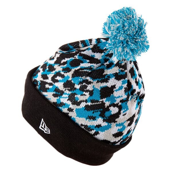 Czapka zimowa damska NEW ERA CZAPKA SKETCH'D CAROLINA PANTHERS 10877927 kolor granatowy