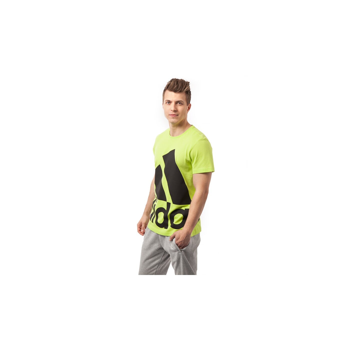 Koszulka męska ADIDAS T-SHIRT LOGO TEE BIG s21318 