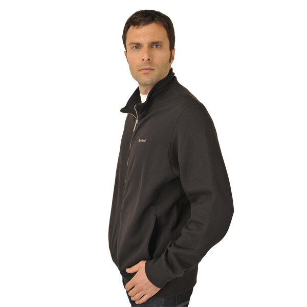 Bluza męska REEBOK POLAR CORE FLEECE FZ BLACK w07787 kolor czarny