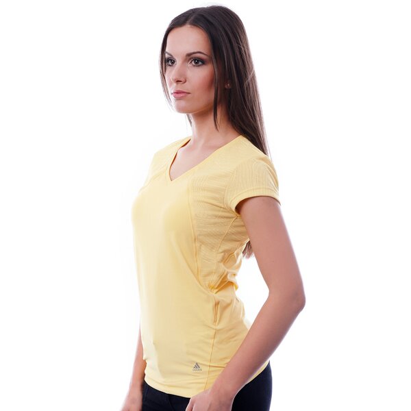 Koszulka damska ADIDAS T-SHIRT AL Q2 TEE x11845 kolor żółty