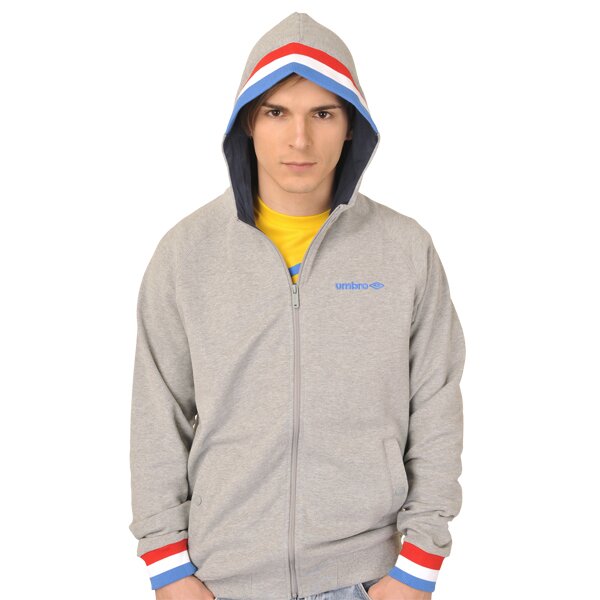 Bluza męska UMBRO BLUZA FLEECE ZIP HOODY 60538u263 