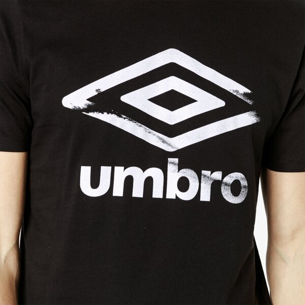 Koszulka męska UMBRO T-SHIRT SS INK GRAPHIC 65445u-fl3 kolor czarny