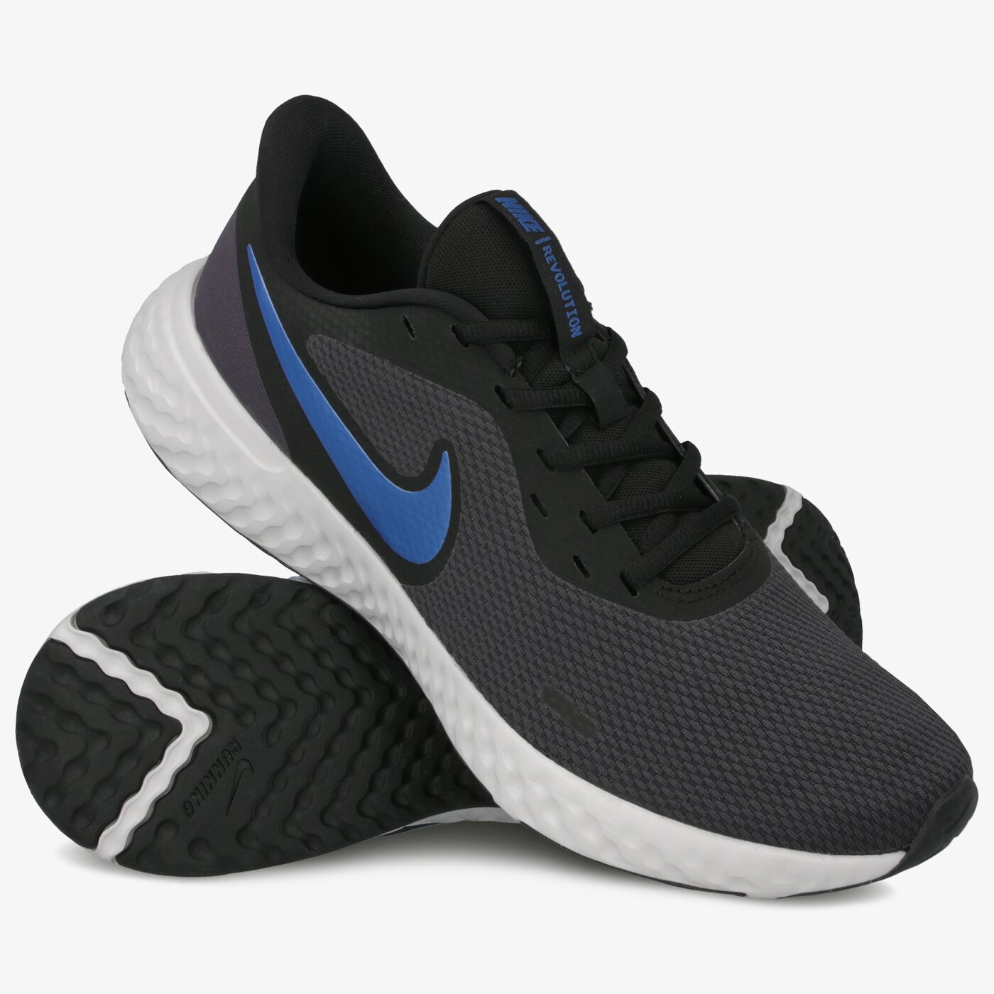 Buty do biegania męskie NIKE REVOLUTION 5 bq3204-009 kolor granatowy