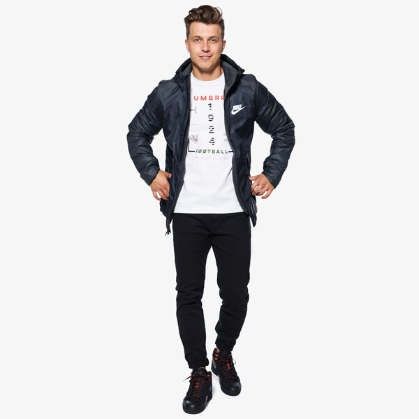 Kurtka zimowa męska NIKE KURTKA M NSW SYN FILL JKT HD FLC LN 861788010 kolor czarny