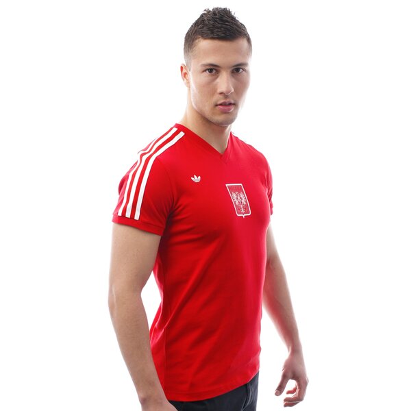 Koszulka męska ADIDAS T-SHIRT 2012 RED w46086 