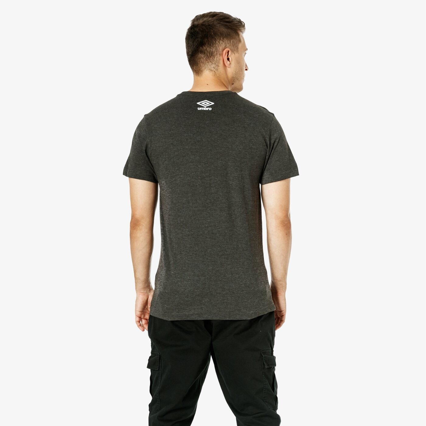 Koszulka męska UMBRO T-SHIRT SS ROBUST ul38tsm43001 kolor szary