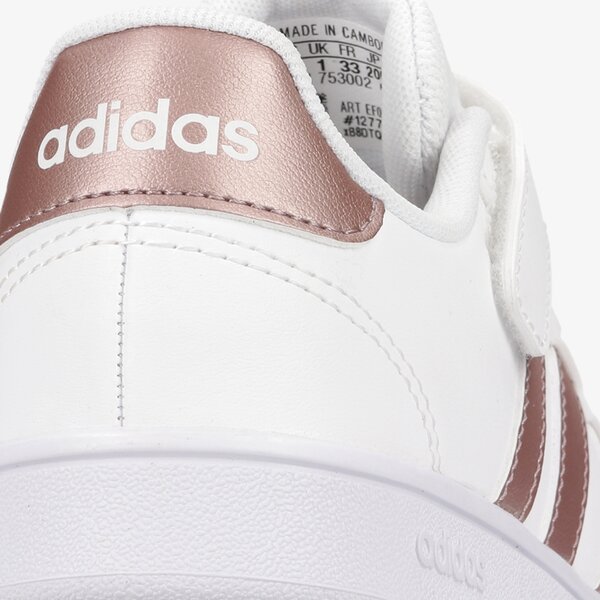 Buty dziecięce ADIDAS GRAND COURT C ef0107 kolor biały