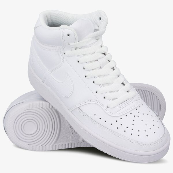 Buty sportowe damskie NIKE COURT VISION MID cd5436-100 kolor biały