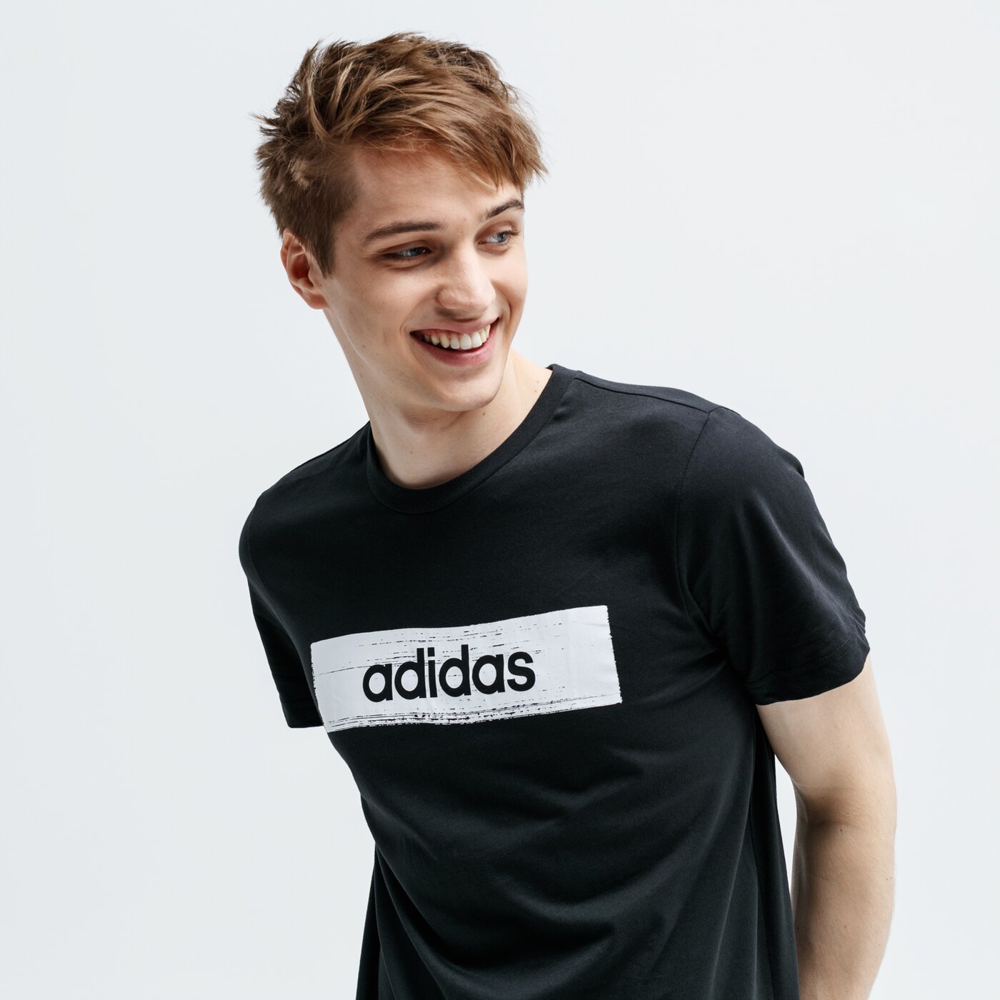 Koszulka męska ADIDAS T-SHIRT SS M BOX GRFX T 2 ei4593 kolor czarny
