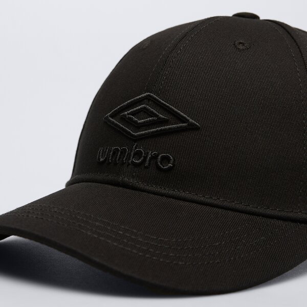 Czapka z daszkiem damska UMBRO CZAPKA GAMATA ul124cap10001 kolor czarny