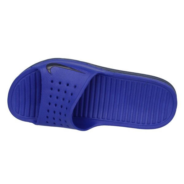 Klapki męskie NIKE SOLARSOFT SLIDE  386163407 kolor granatowy