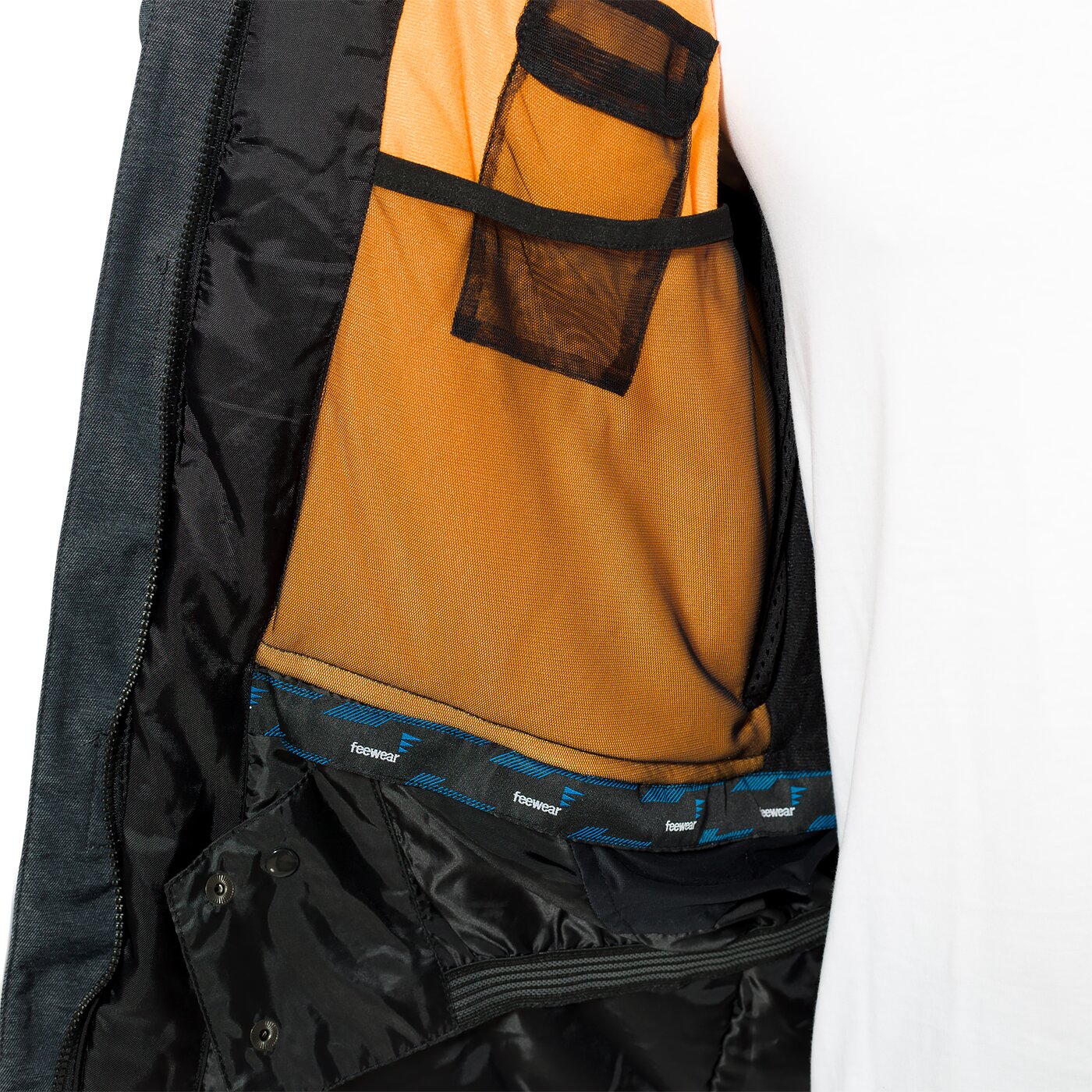 Kurtka zimowa męska FEEWEAR KURTKA ORSO fwp37kum01001 kolor szary