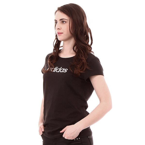 Koszulka damska ADIDAS T-SHIRT GLAM TEE z33205 kolor czarny