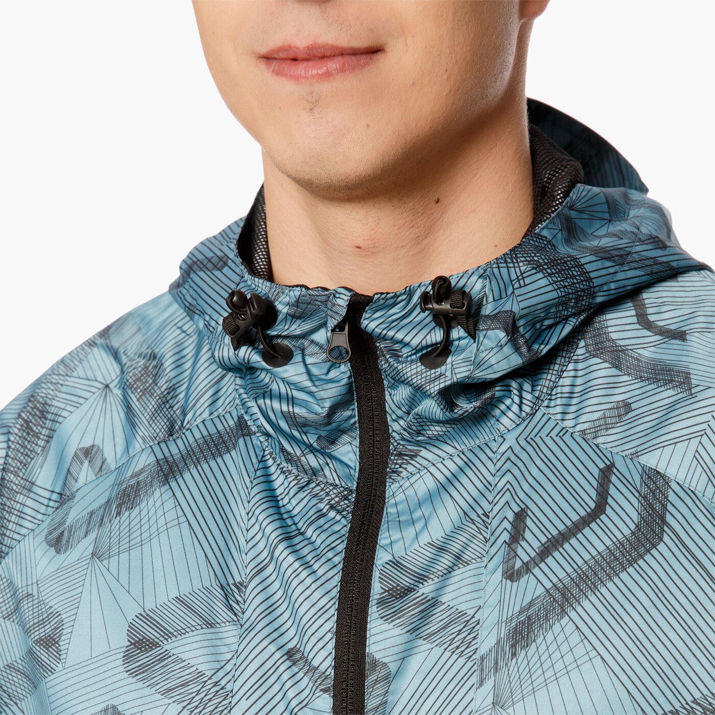 Kurtka przejściowa męska UMBRO KURTKA ARON ul17kum04001 kolor niebieski