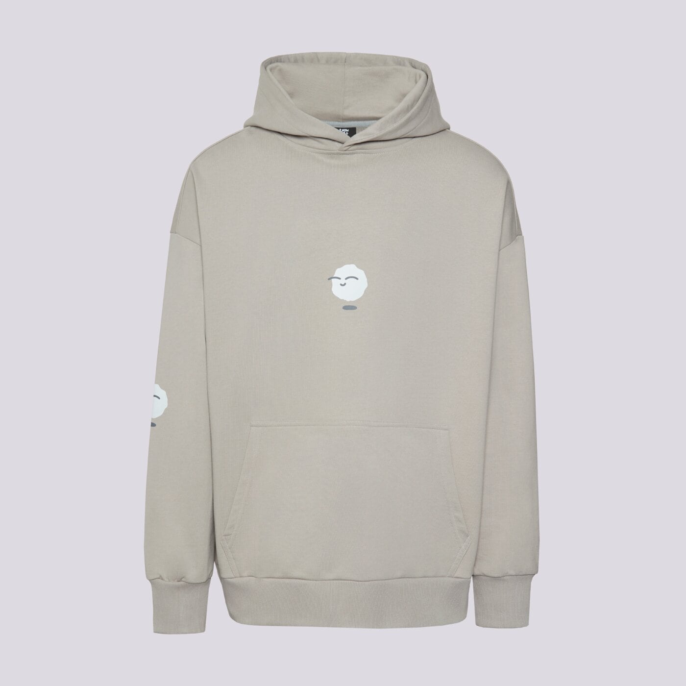 S.NOW JOB SIZEER HOODIE "I'M LEVITATING" GRAY si323blu55001 kolor szary