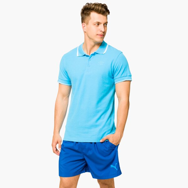 Koszulka polo męska UMBRO POLO DIEGO ul17pom03002 kolor niebieski