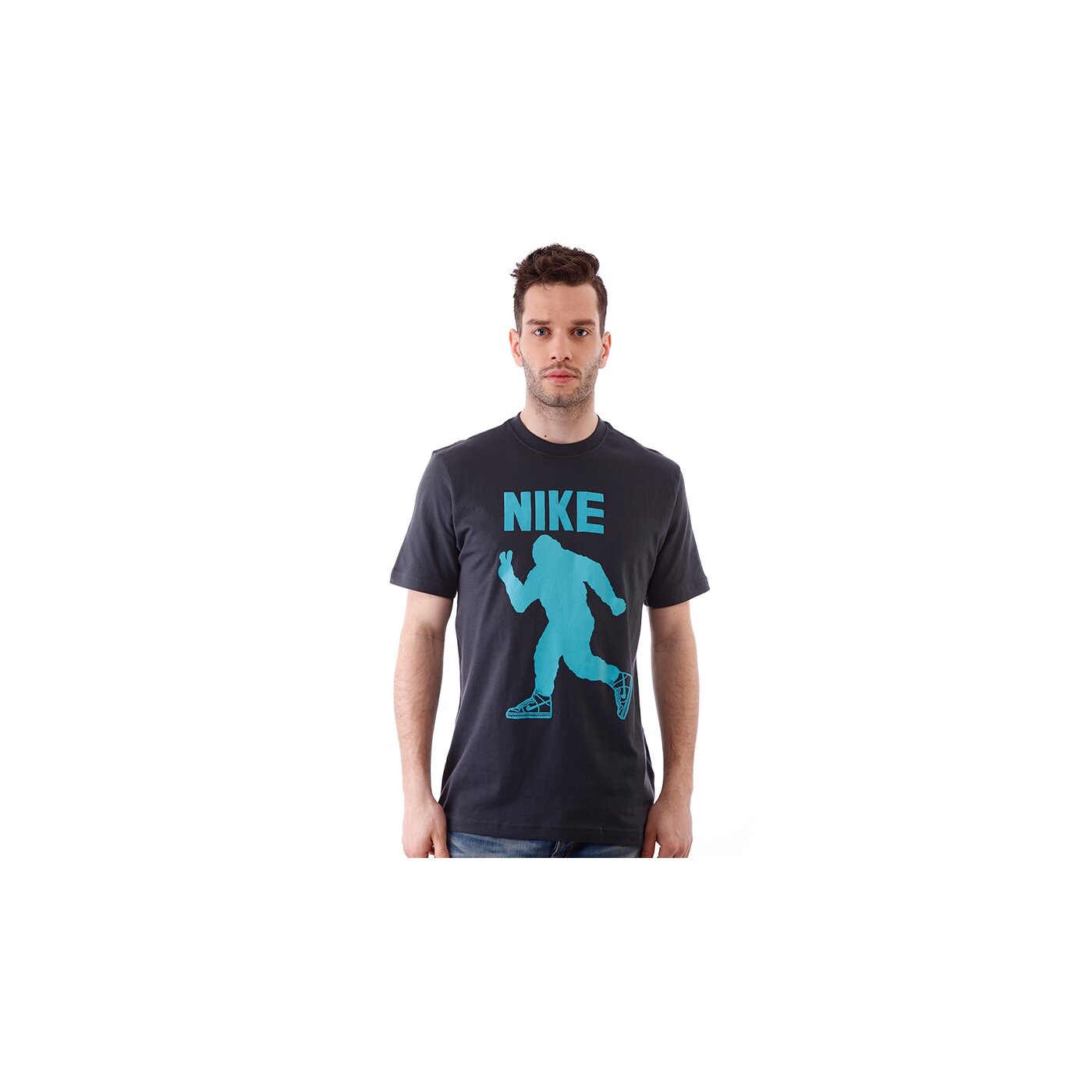 Koszulka męska NIKE T-SHIRT PEACE OUT SS TEE 534459060 kolor szary