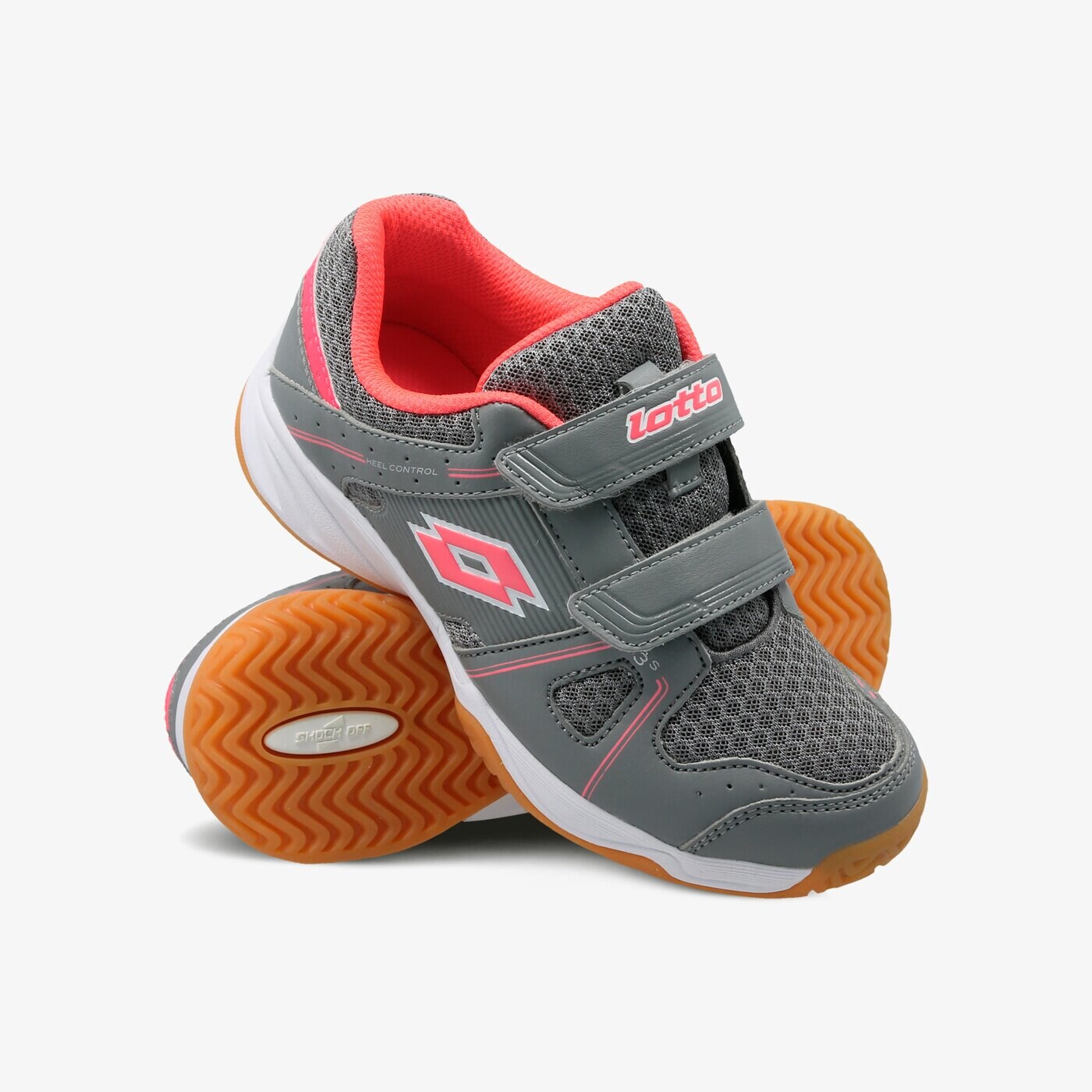 Buty treningowe dla dzieci LOTTO JUMPER 400 CL S t3813 kolor szary