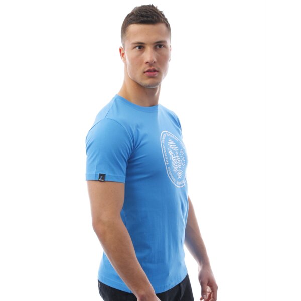 Koszulka męska FEEWEAR T-SHIRT SS ZAMUR LIGHT BLUE fw12tsm04460 kolor niebieski