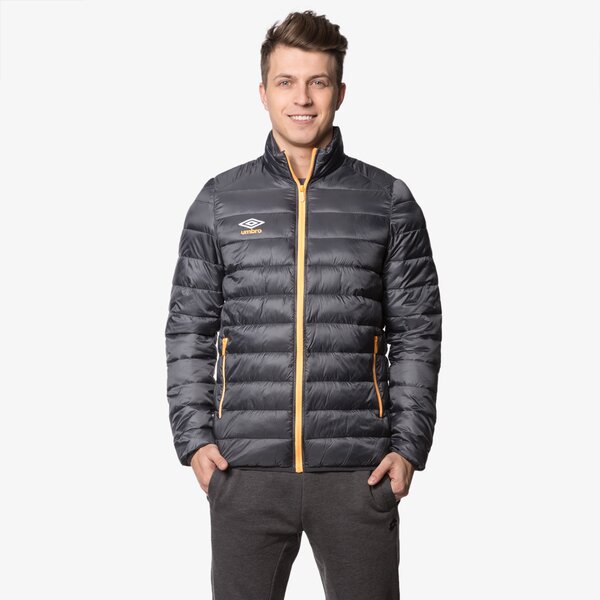 Kurtka przejściowa męska UMBRO KURTKA ULTRA LIGHT POLYFILL 64557uenx kolor szary