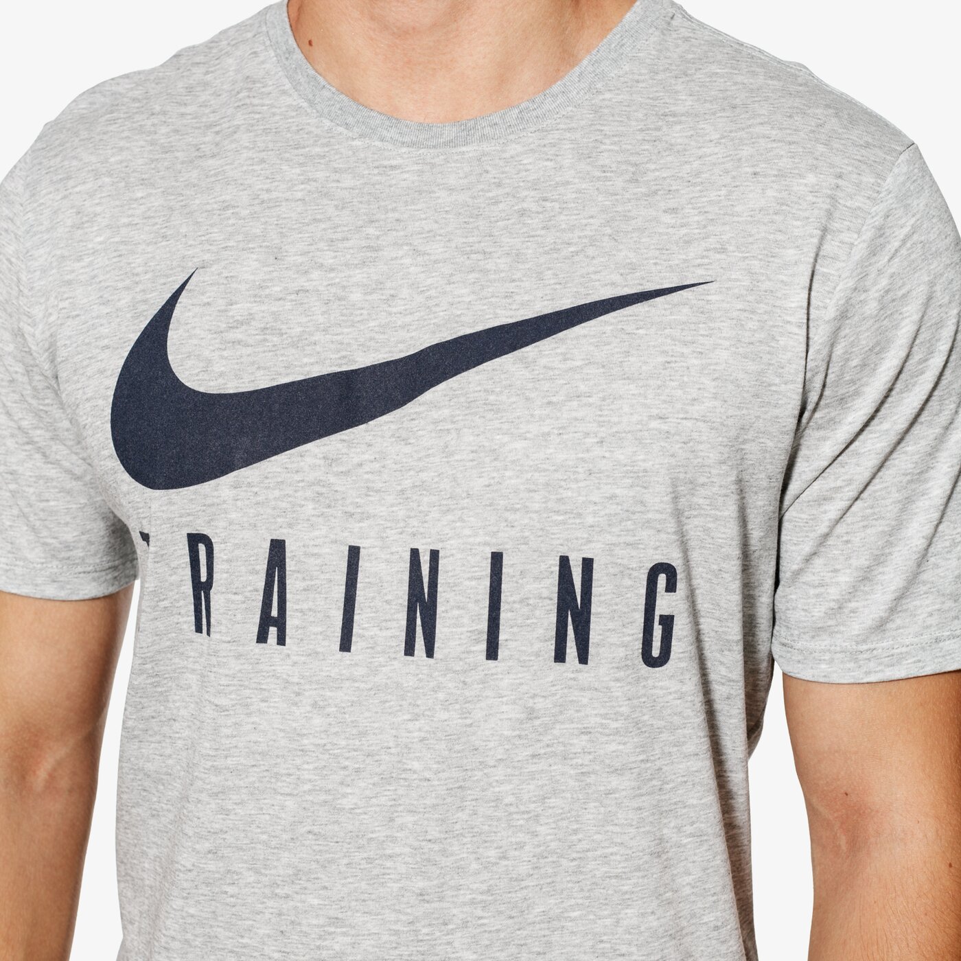 Koszulka męska NIKE T-SHIRT SS M NK DRY NIKE TRAIN ah6503-063 kolor szary