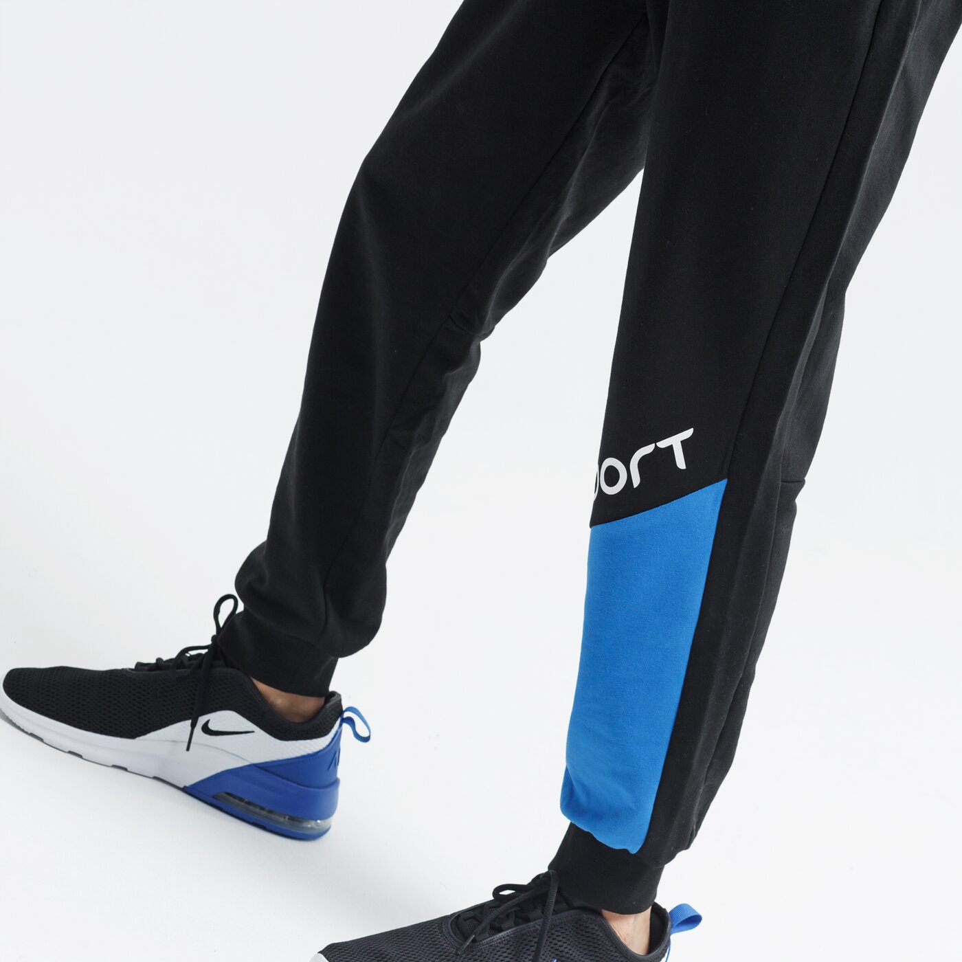 Spodnie dresowe męskie LOTTO SPODNIE COYOTE lo39spm03001 kolor czarny