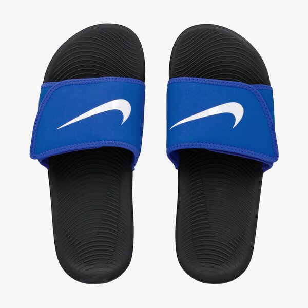 Klapki dla dzieci NIKE KAWA ADJUST (GS/PS) 819344-401 kolor niebieski