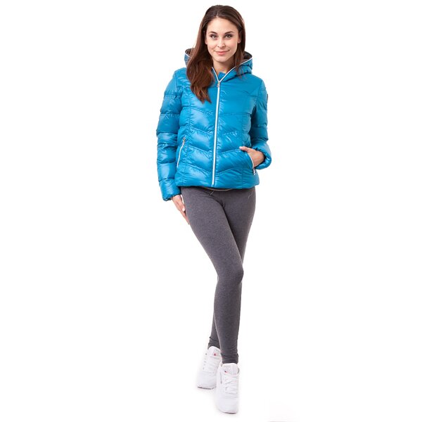 Kurtka zimowa damska FEEWEAR  KURTKA LOWA fw34pkud02001 kolor niebieski