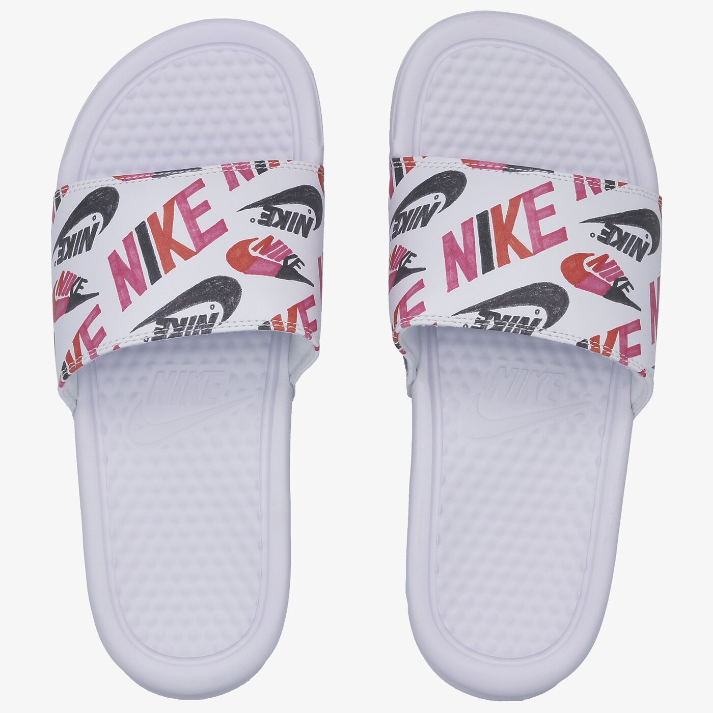 Klapki damskie NIKE BENASSI 618919-119 kolor biały