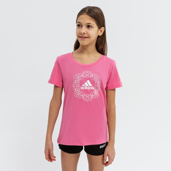 Koszulka dziecięca ADIDAS T-SHIRT SS G GFX 1 GIRL gt1423 kolor różowy