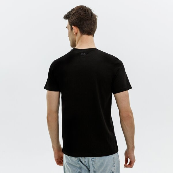 Koszulka męska UMBRO T-SHIRT MARCEL II ul321tsm90002 kolor czarny