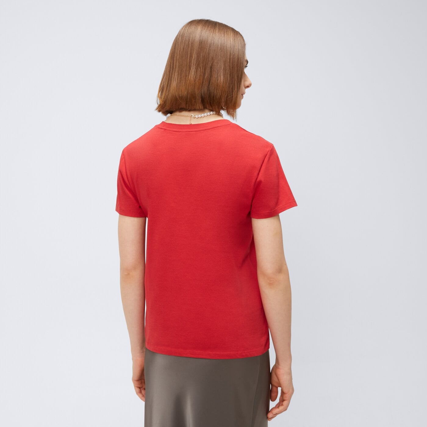 Koszulka damska LEVI'S T-SHIRT PERFECT TEE 39185-0374 kolor czerwony