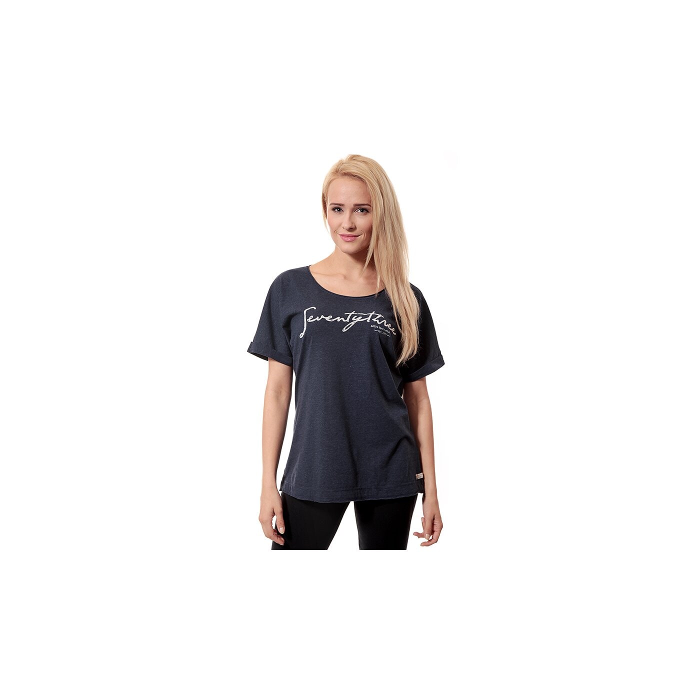 Koszulka damska LOTTO T-SHIRT T-SHIRT SIBYL r3594 kolor granatowy