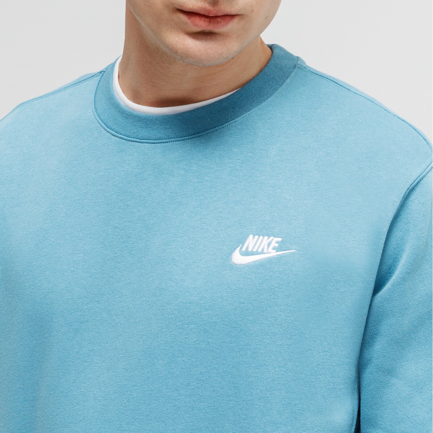 Bluza męska NIKE BLUZA SPORTSWEAR CLUB bv2662-424 kolor niebieski