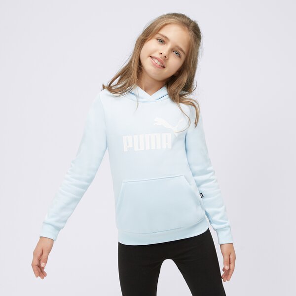 Bluza dziecięca PUMA BLUZA ESS LOGO FL G 587031 69 kolor niebieski