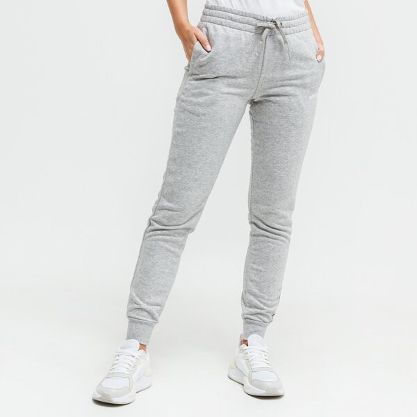 Spodnie dresowe damskie ADIDAS SPODNIE W E PLN du0701 kolor szary