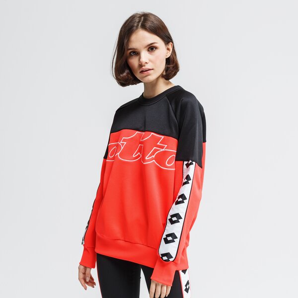 Bluza damska LOTTO BLUZA ATHLETICA PRIME W RN PL 213477-2cn kolor czerwony