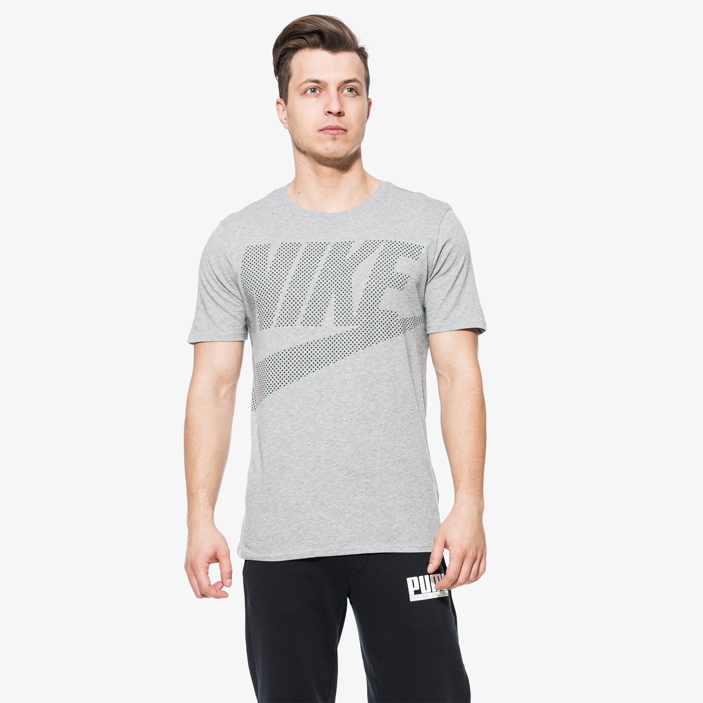Koszulka męska NIKE T-SHIRT SS M NSW GX PACK 891865-063 kolor szary