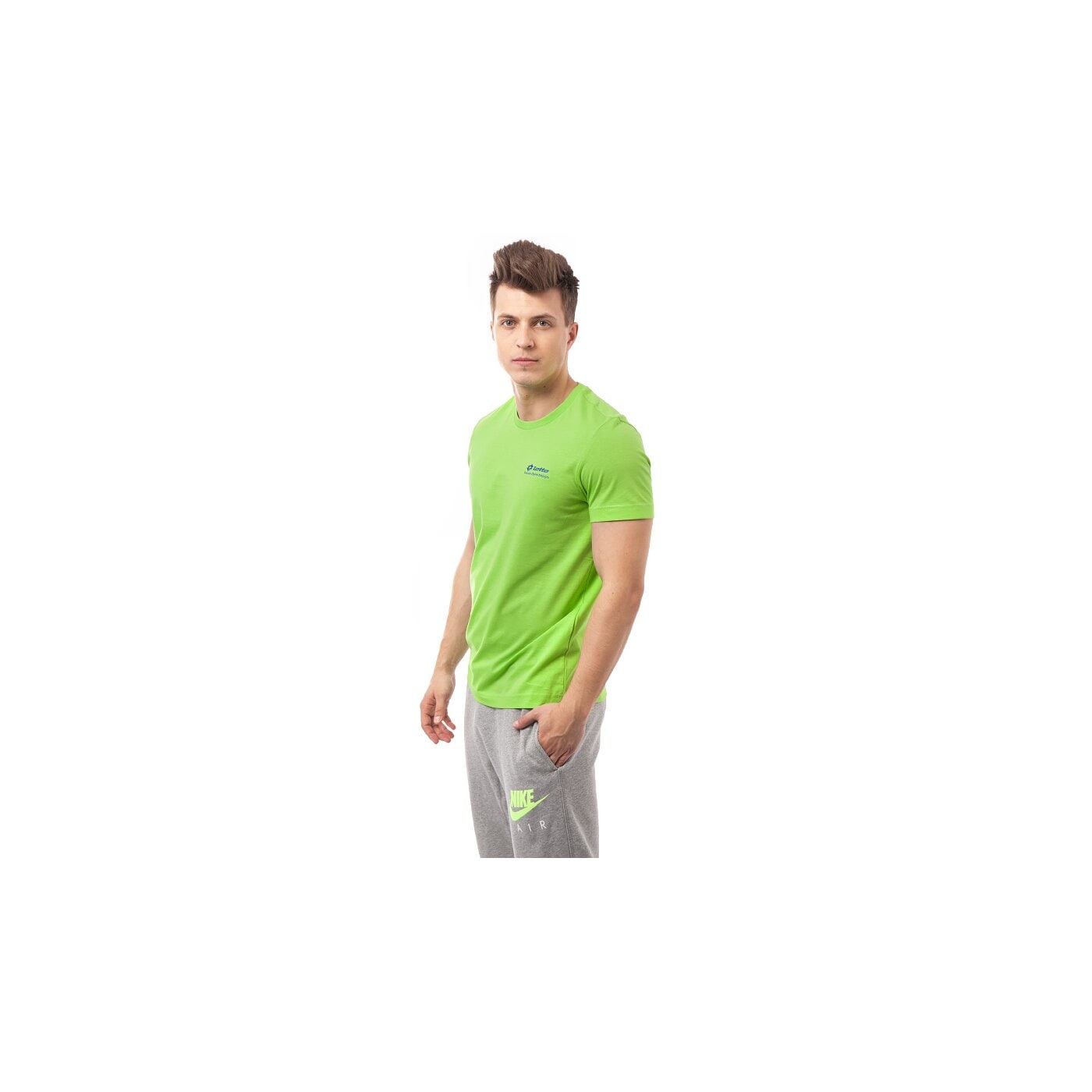 Koszulka męska LOTTO T-SHIRT BRETT BS r4617 kolor zielony