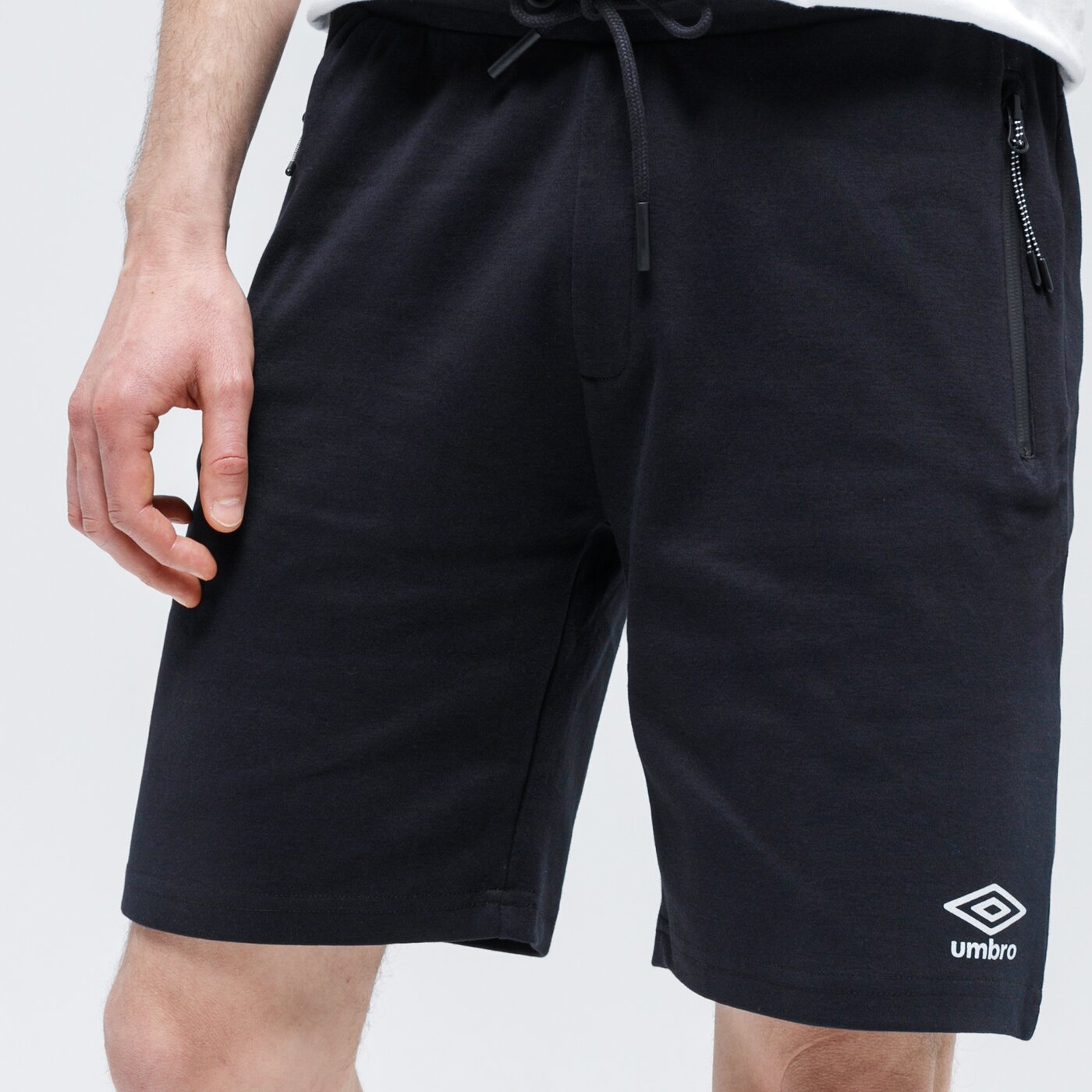 Spodenki męskie UMBRO SZORTY VISBY ul120szm17002 kolor czarny