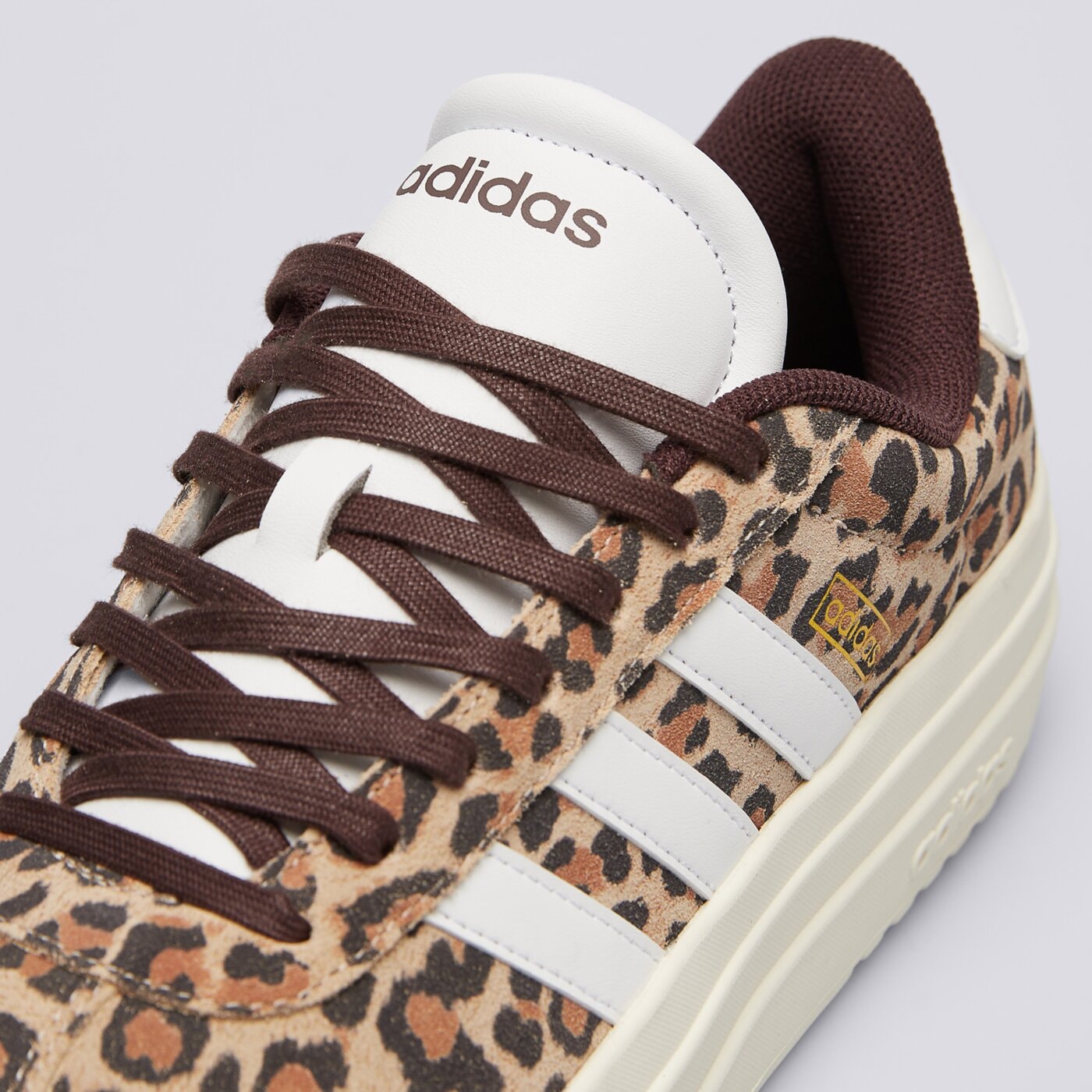 Buty sportowe damskie ADIDAS VL COURT BOLD js4376 kolor beżowy