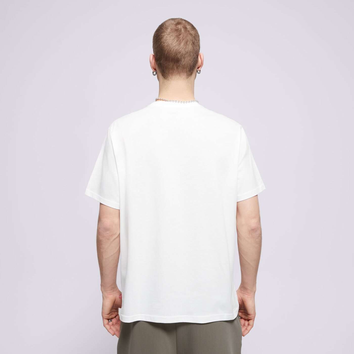 Koszulka męska LEVI'S T-SHIRT BOXTAB T 16143-0181 kolor biały