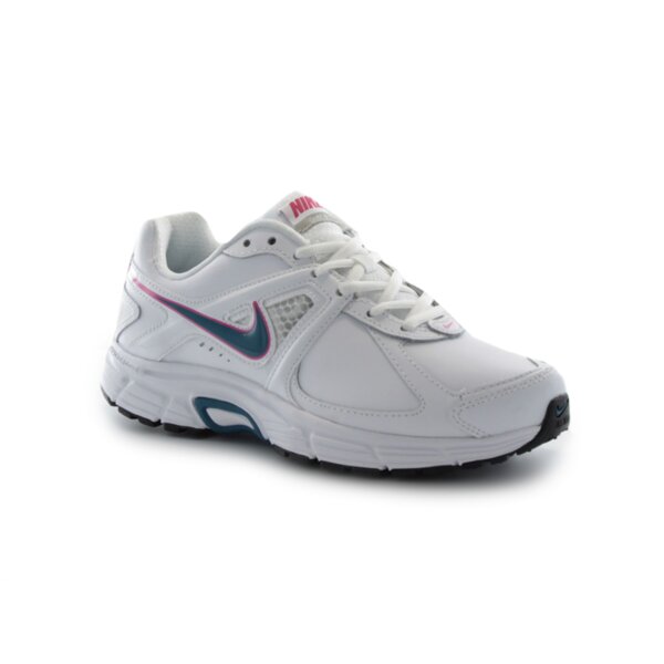 Buty do biegania damskie NIKE WMNS DART 9 LEATHER 443867101 kolor biały